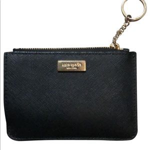 Black Kate spade change purse